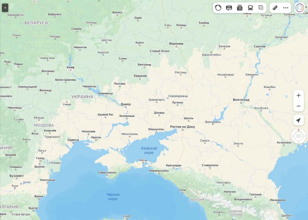 Мир без границ: Сервис «Яндекс.Карты» перестанет показывать границыгосударств