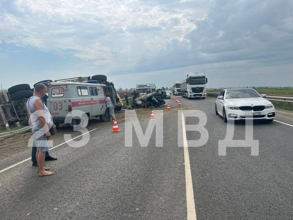 ДТП с четырьмя погибшими в Славянском районе | 21.07.2023 |  Славянск-на-Кубани - БезФормата