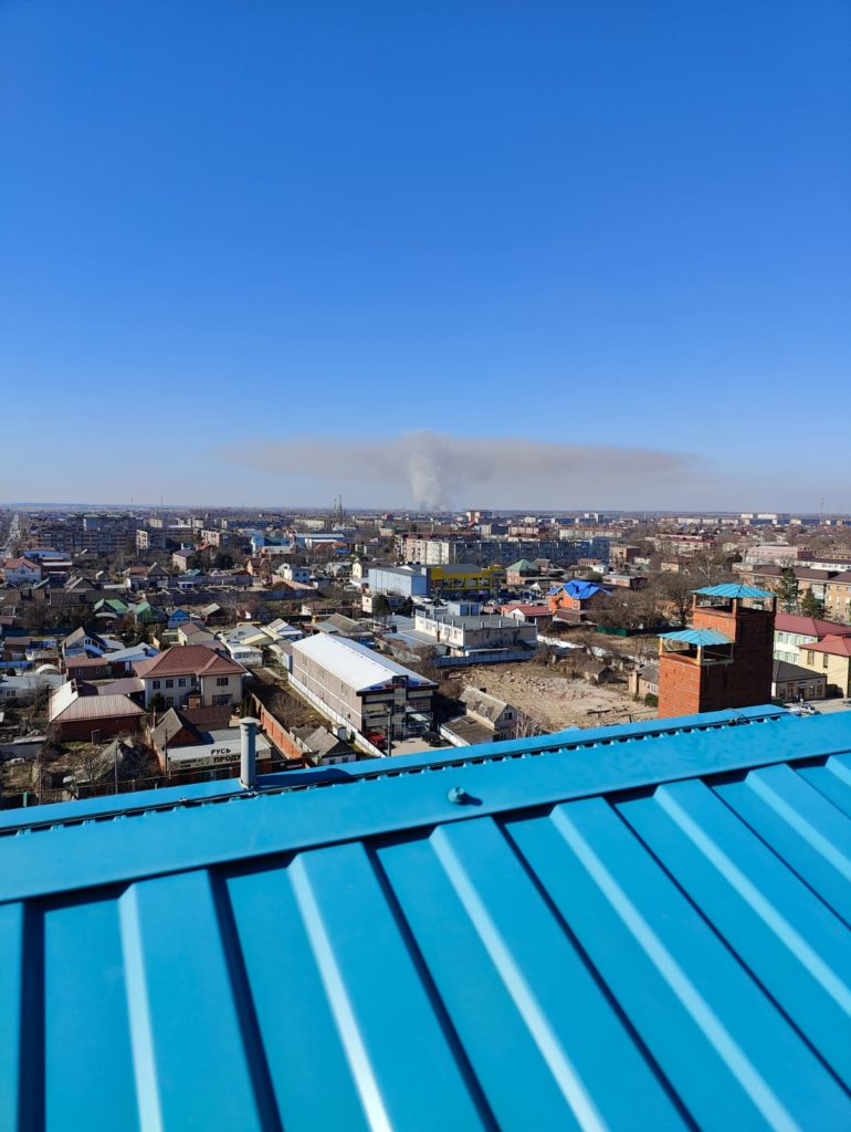 Сегодня на полях рядом со Славянском-на-Кубани возник пожар | 28.02.2024 |  Славянск-на-Кубани - БезФормата